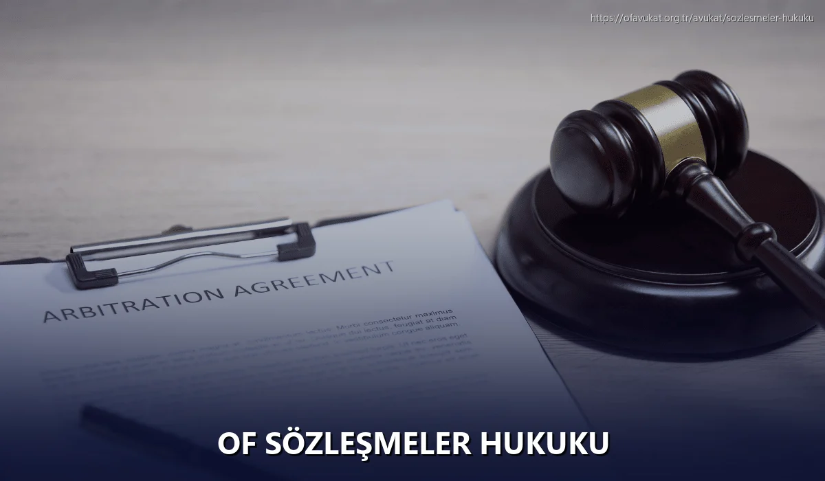 Of Sözleşmeler Hukuku
